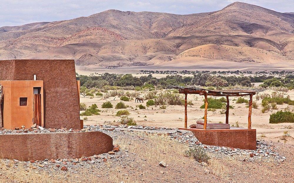 Okahirongo Elephant Lodge Purros Kültér fotó